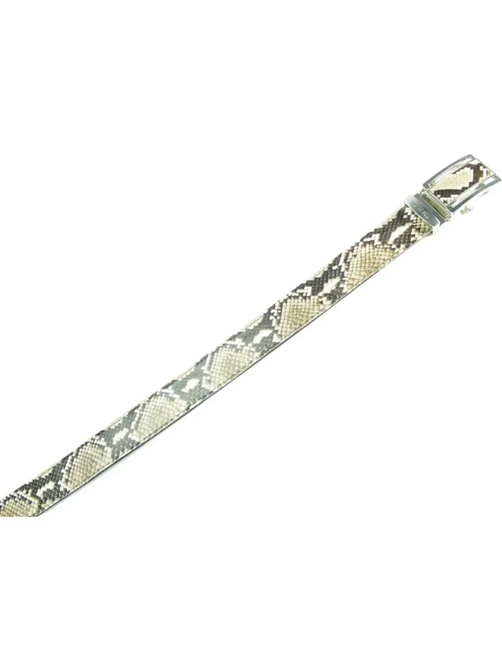 Genuine Python Snake Skin Men's Auto Locking Belt - 46